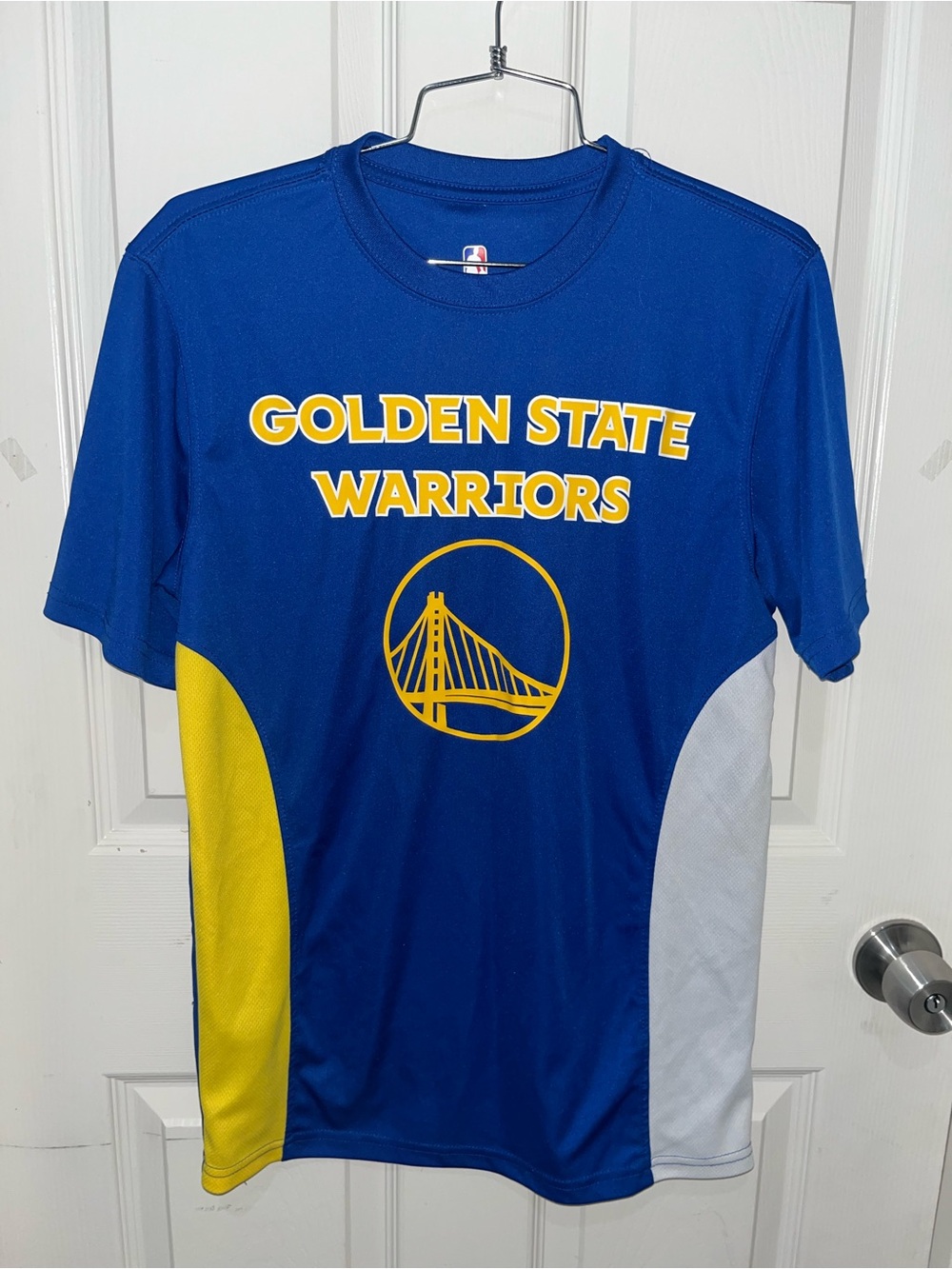 NBA Golden State Warriors Blue & Yellow  Jersey Tee